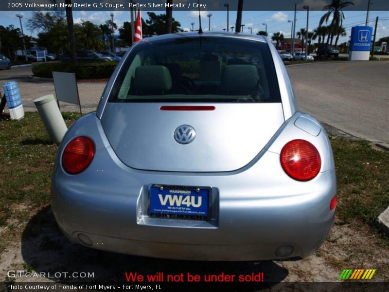 Reflex Silver Metallic / Grey 2005 Volkswagen New Beetle GLS Coupe