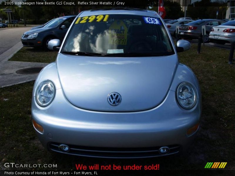 Reflex Silver Metallic / Grey 2005 Volkswagen New Beetle GLS Coupe