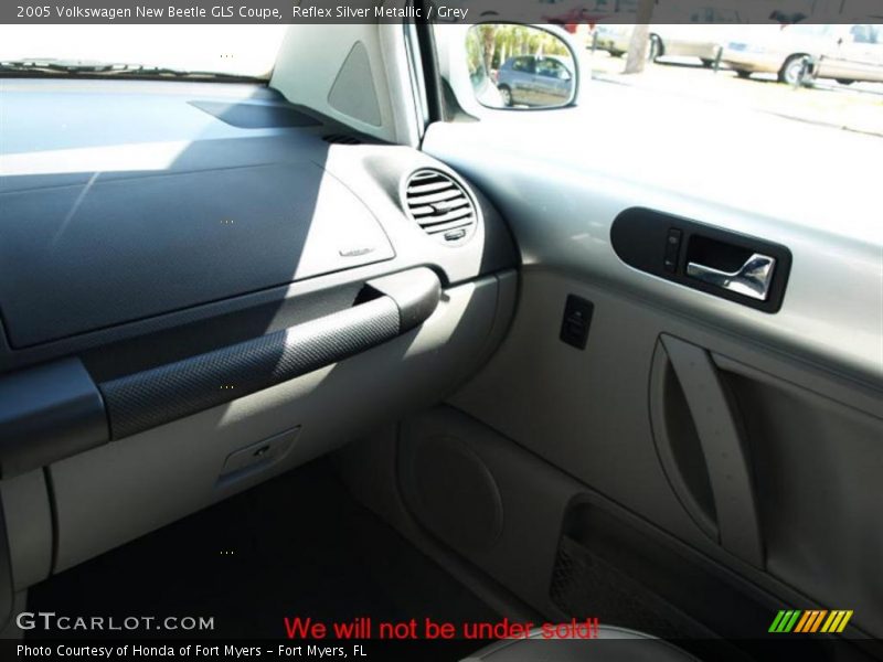 Reflex Silver Metallic / Grey 2005 Volkswagen New Beetle GLS Coupe