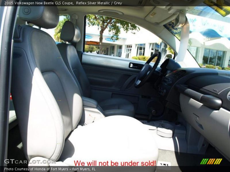 Reflex Silver Metallic / Grey 2005 Volkswagen New Beetle GLS Coupe