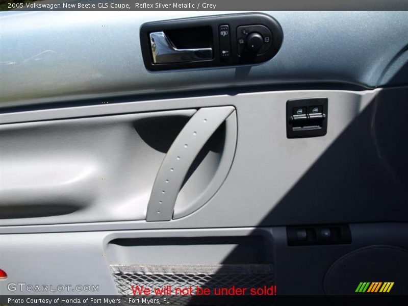 Reflex Silver Metallic / Grey 2005 Volkswagen New Beetle GLS Coupe