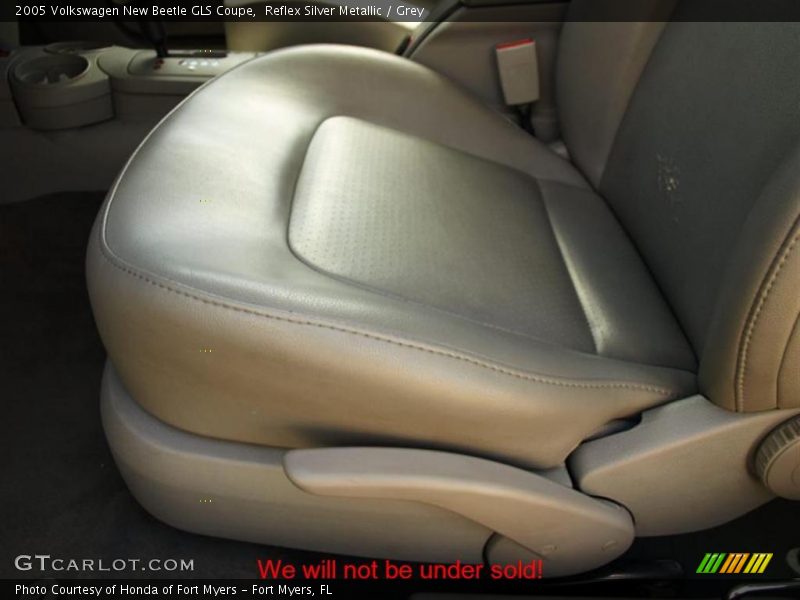 Reflex Silver Metallic / Grey 2005 Volkswagen New Beetle GLS Coupe