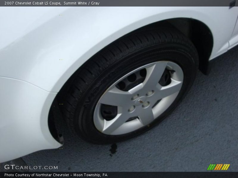 Summit White / Gray 2007 Chevrolet Cobalt LS Coupe