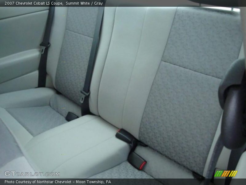Summit White / Gray 2007 Chevrolet Cobalt LS Coupe