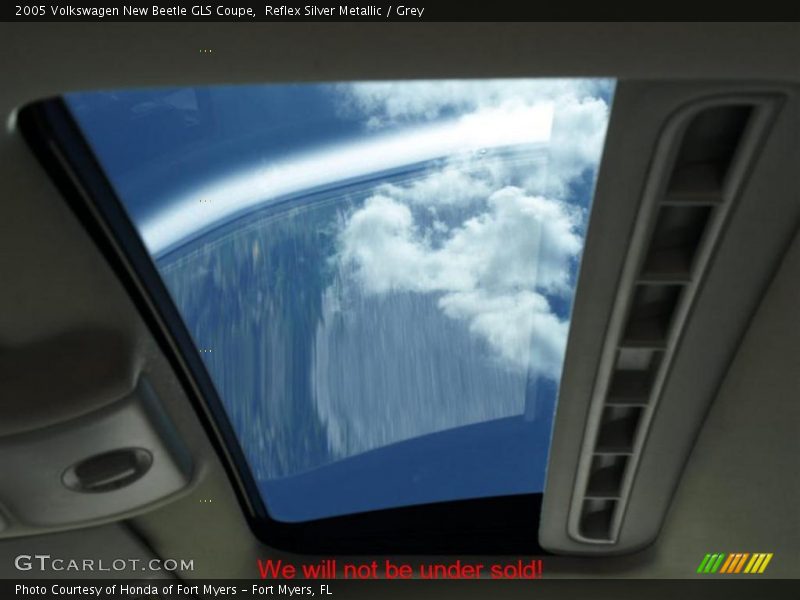 Reflex Silver Metallic / Grey 2005 Volkswagen New Beetle GLS Coupe
