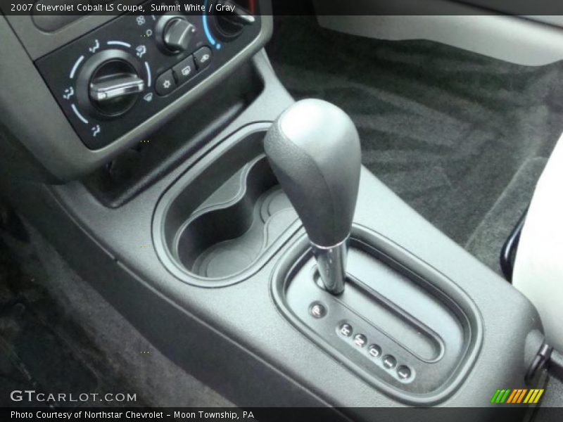 Summit White / Gray 2007 Chevrolet Cobalt LS Coupe
