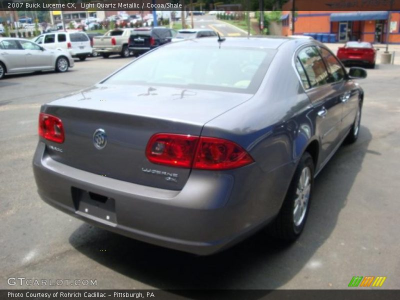 Light Quartz Metallic / Cocoa/Shale 2007 Buick Lucerne CX