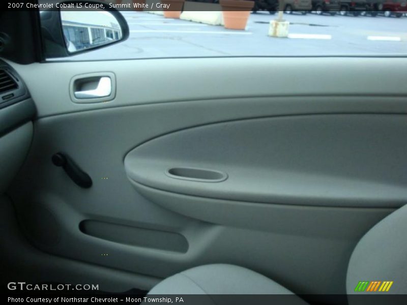 Summit White / Gray 2007 Chevrolet Cobalt LS Coupe