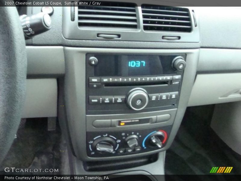 Summit White / Gray 2007 Chevrolet Cobalt LS Coupe