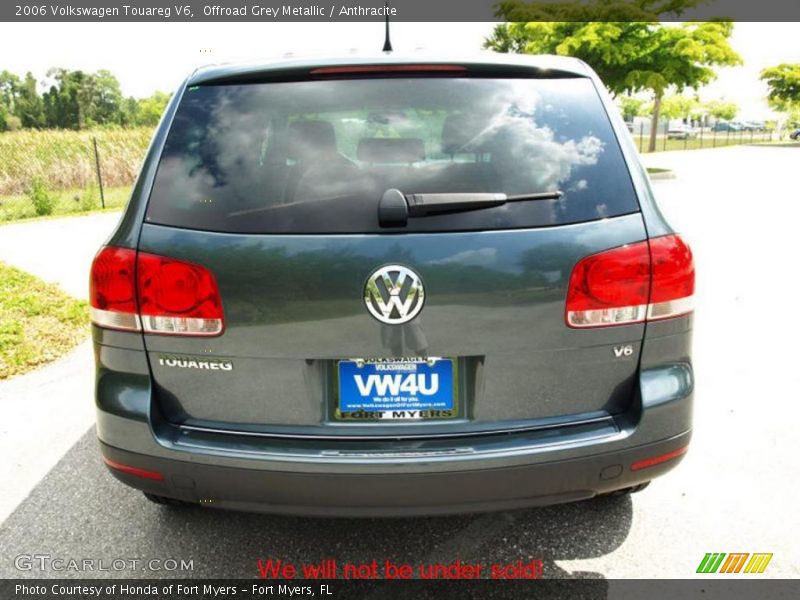 Offroad Grey Metallic / Anthracite 2006 Volkswagen Touareg V6