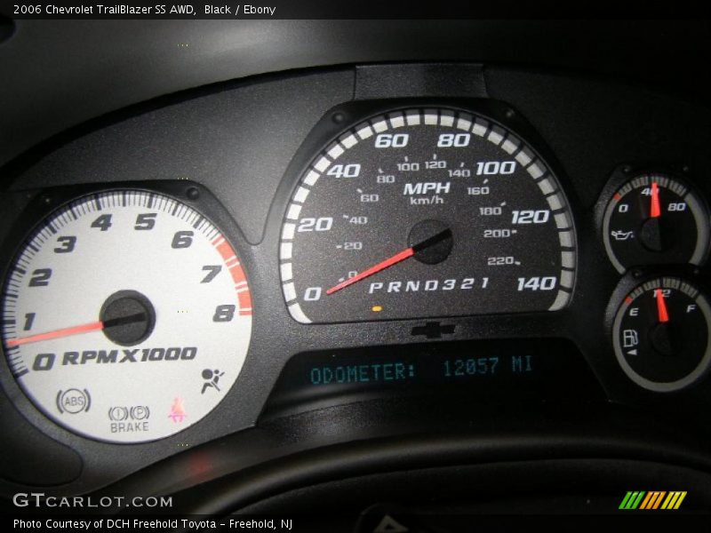 Black / Ebony 2006 Chevrolet TrailBlazer SS AWD