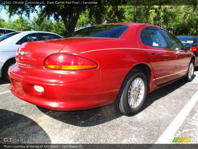 Dark Garnet Red Pearl / Sandstone 2002 Chrysler Concorde LXi