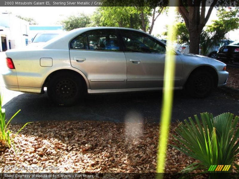 Sterling Silver Metallic / Gray 2003 Mitsubishi Galant ES