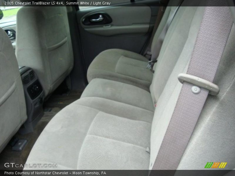 Summit White / Light Gray 2005 Chevrolet TrailBlazer LS 4x4