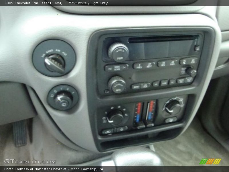 Summit White / Light Gray 2005 Chevrolet TrailBlazer LS 4x4