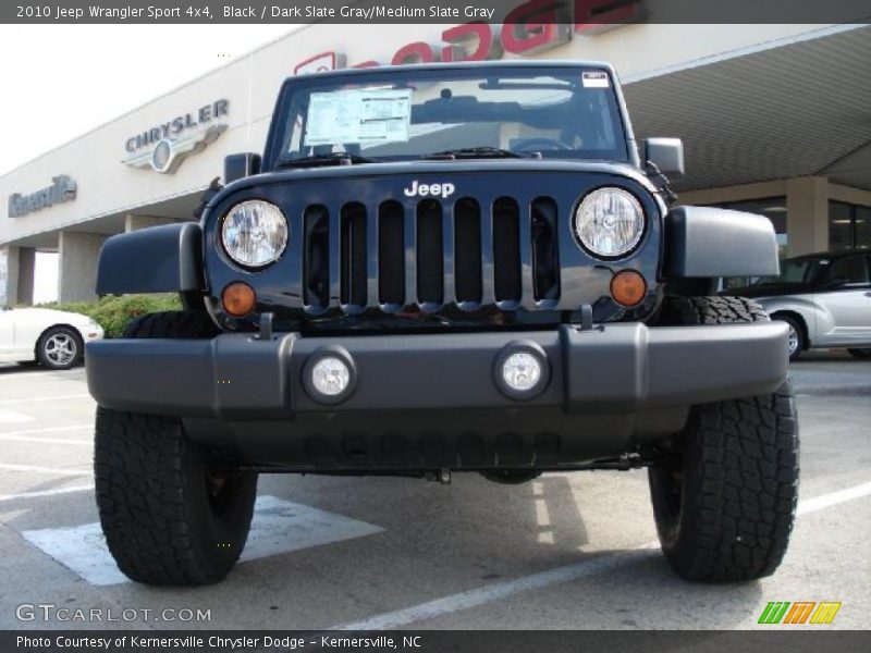 Black / Dark Slate Gray/Medium Slate Gray 2010 Jeep Wrangler Sport 4x4