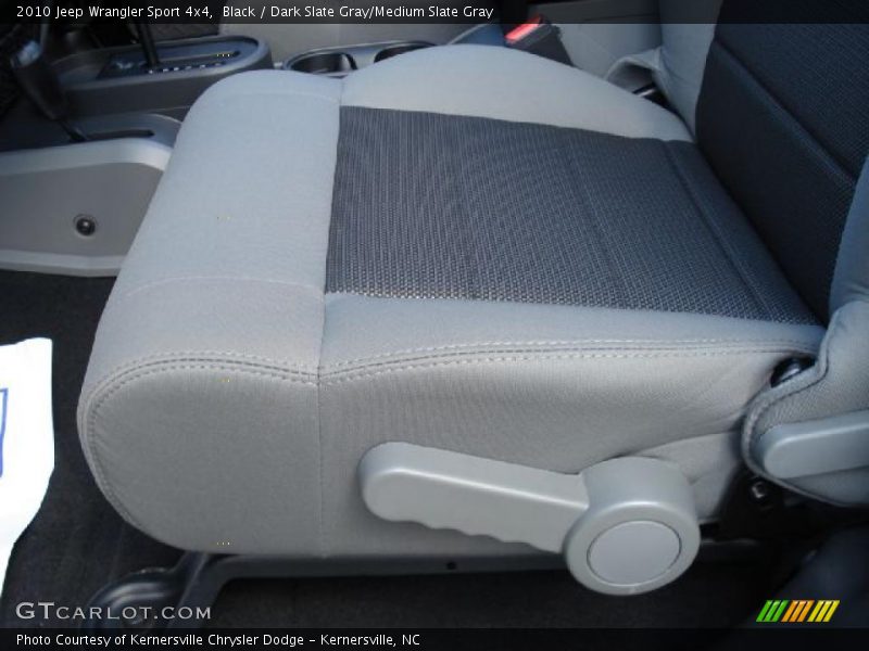 Black / Dark Slate Gray/Medium Slate Gray 2010 Jeep Wrangler Sport 4x4