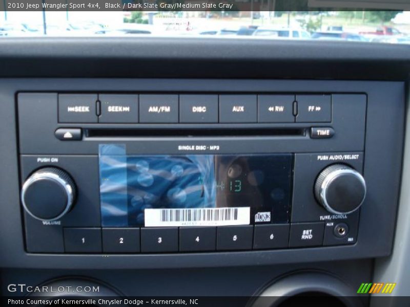 Black / Dark Slate Gray/Medium Slate Gray 2010 Jeep Wrangler Sport 4x4