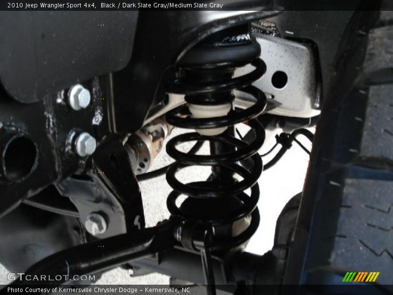Black / Dark Slate Gray/Medium Slate Gray 2010 Jeep Wrangler Sport 4x4