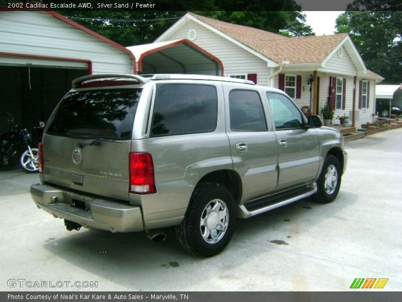 Silver Sand / Pewter 2002 Cadillac Escalade AWD