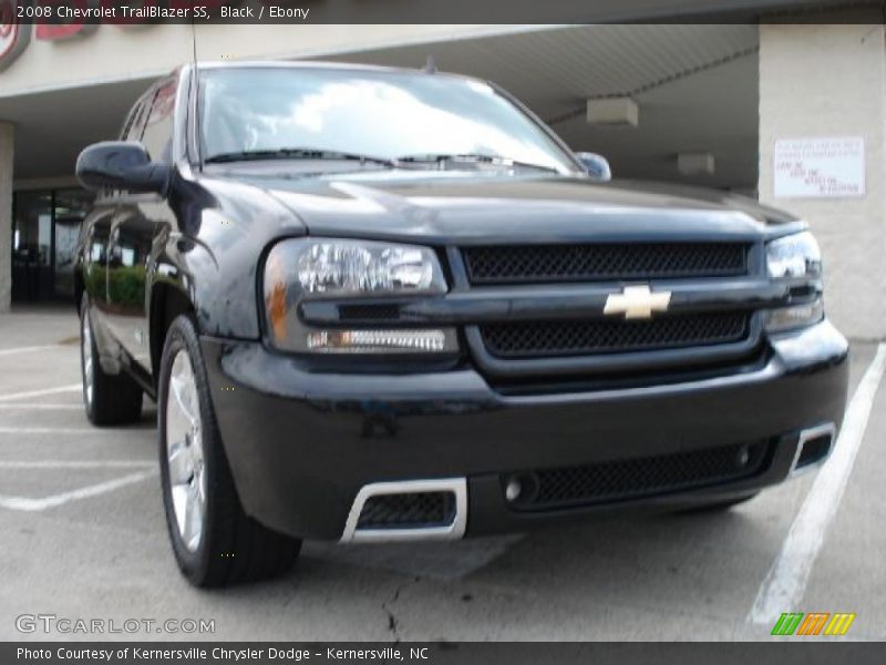 Black / Ebony 2008 Chevrolet TrailBlazer SS