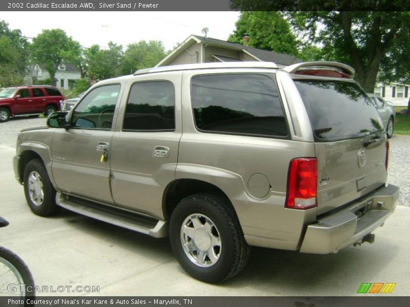 Silver Sand / Pewter 2002 Cadillac Escalade AWD