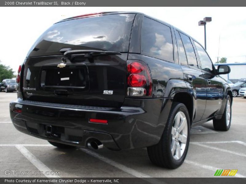 Black / Ebony 2008 Chevrolet TrailBlazer SS