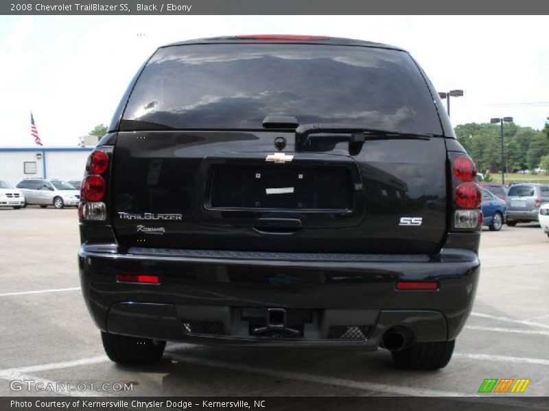 Black / Ebony 2008 Chevrolet TrailBlazer SS