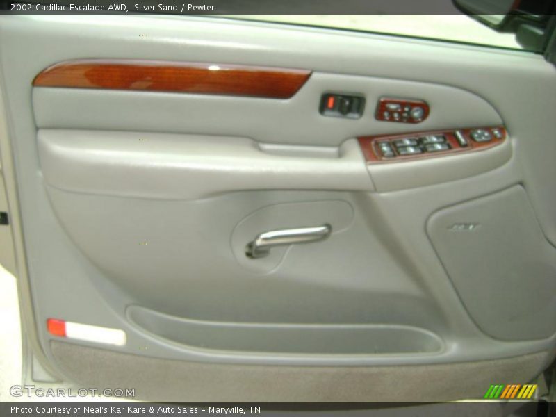 Silver Sand / Pewter 2002 Cadillac Escalade AWD