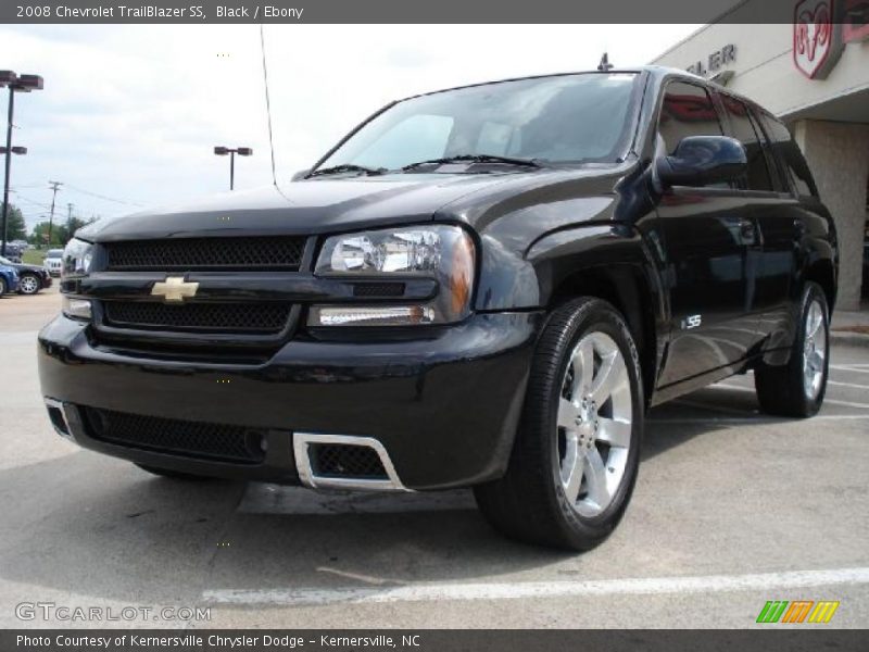 Black / Ebony 2008 Chevrolet TrailBlazer SS