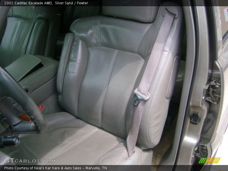 Silver Sand / Pewter 2002 Cadillac Escalade AWD