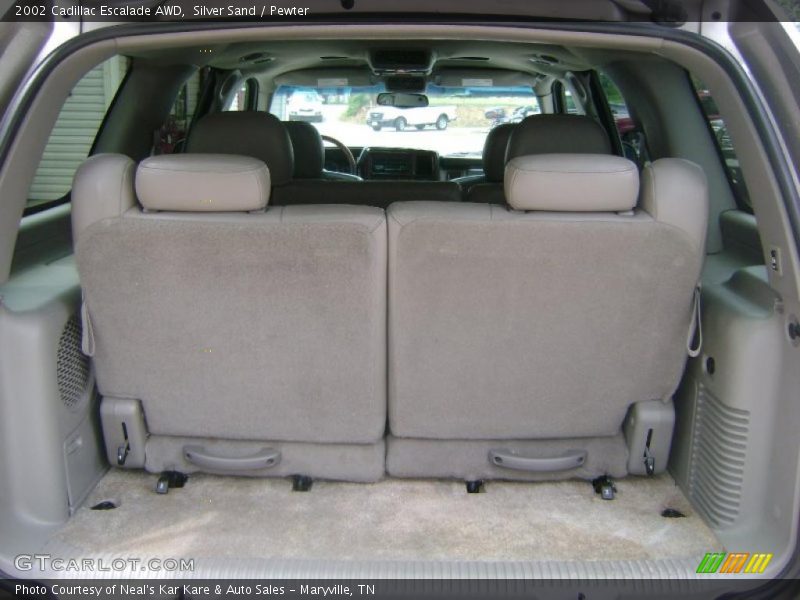Silver Sand / Pewter 2002 Cadillac Escalade AWD