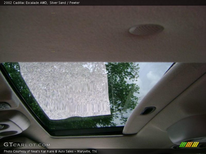 Silver Sand / Pewter 2002 Cadillac Escalade AWD