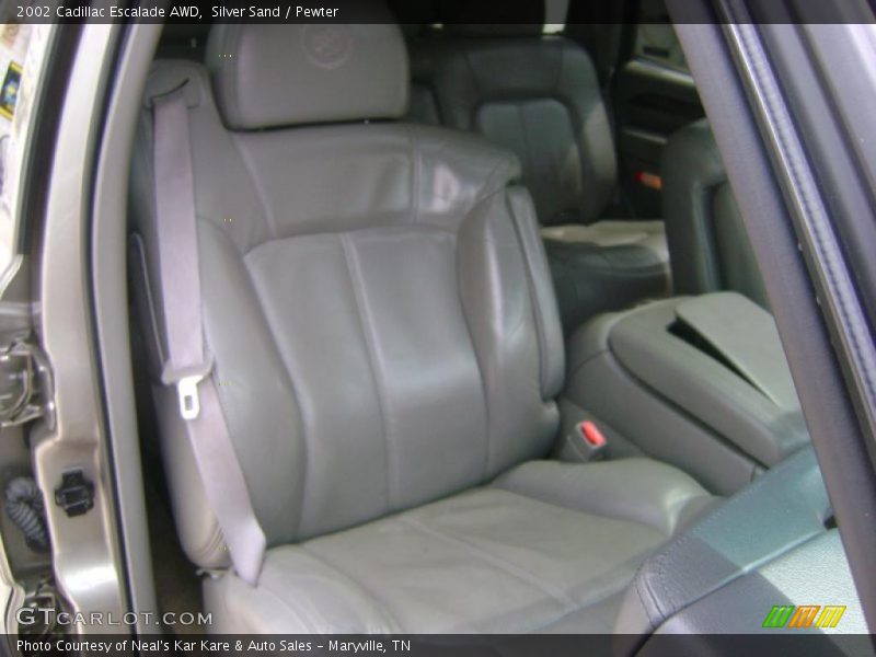 Silver Sand / Pewter 2002 Cadillac Escalade AWD