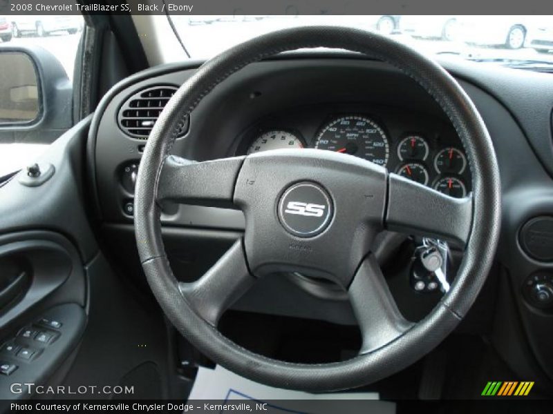 Black / Ebony 2008 Chevrolet TrailBlazer SS