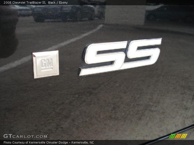 Black / Ebony 2008 Chevrolet TrailBlazer SS