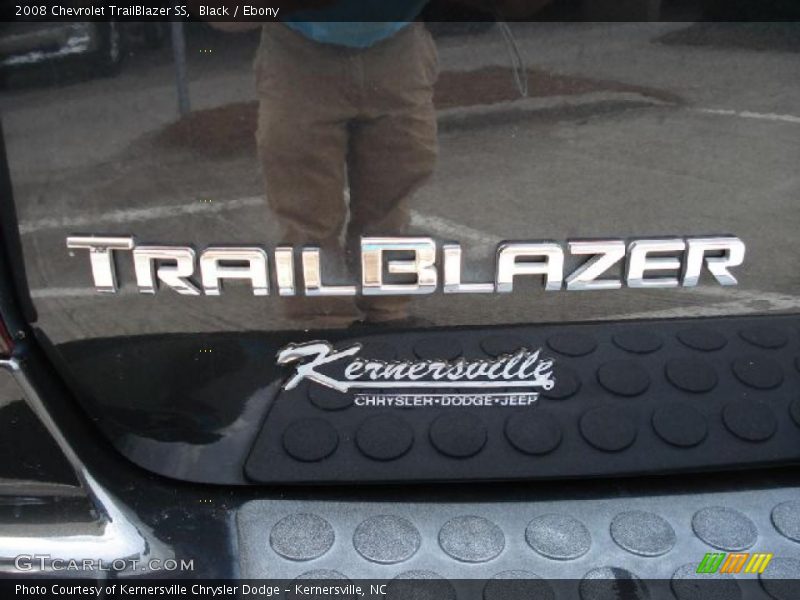 Black / Ebony 2008 Chevrolet TrailBlazer SS