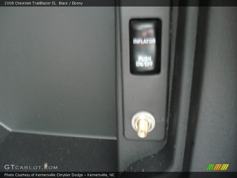 Black / Ebony 2008 Chevrolet TrailBlazer SS