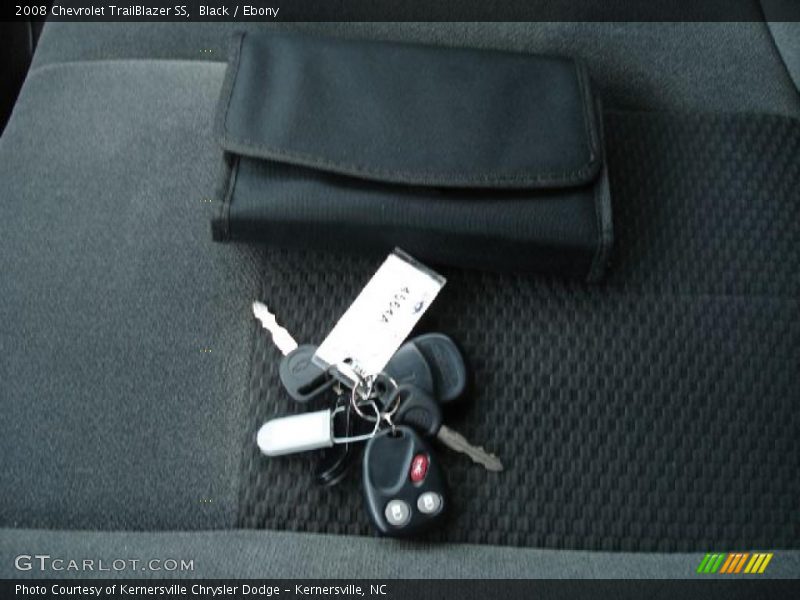 Black / Ebony 2008 Chevrolet TrailBlazer SS