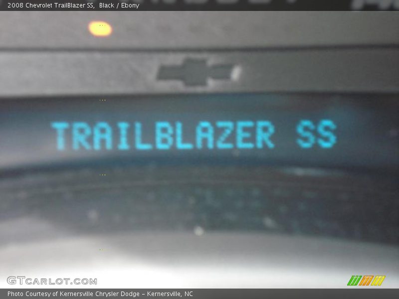Black / Ebony 2008 Chevrolet TrailBlazer SS
