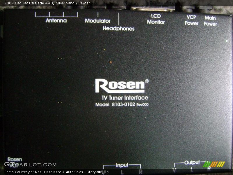 Silver Sand / Pewter 2002 Cadillac Escalade AWD