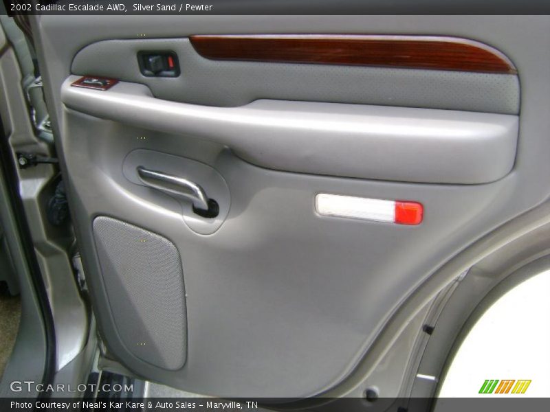 Silver Sand / Pewter 2002 Cadillac Escalade AWD