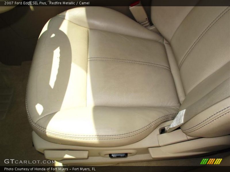 Redfire Metallic / Camel 2007 Ford Edge SEL Plus