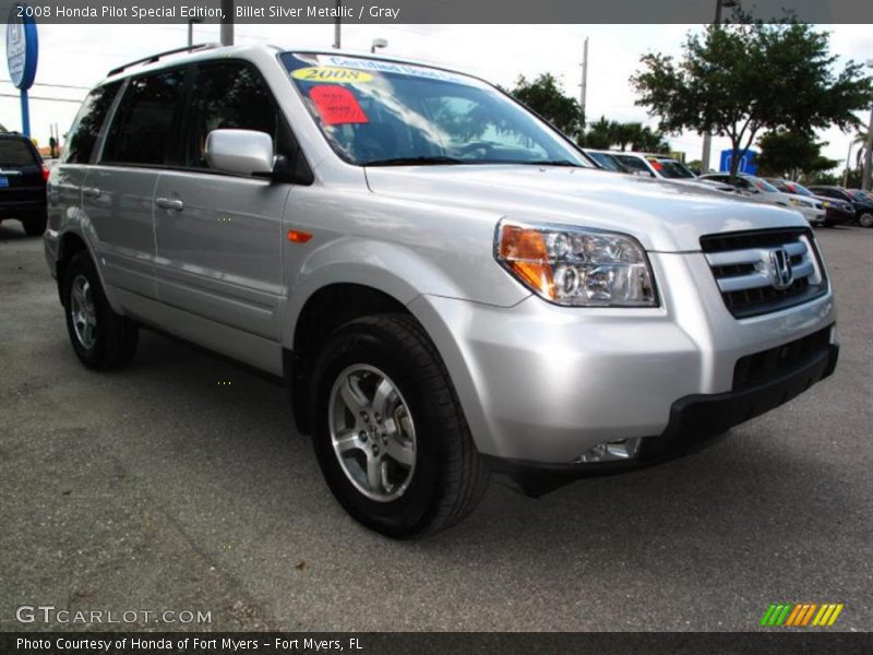 Billet Silver Metallic / Gray 2008 Honda Pilot Special Edition