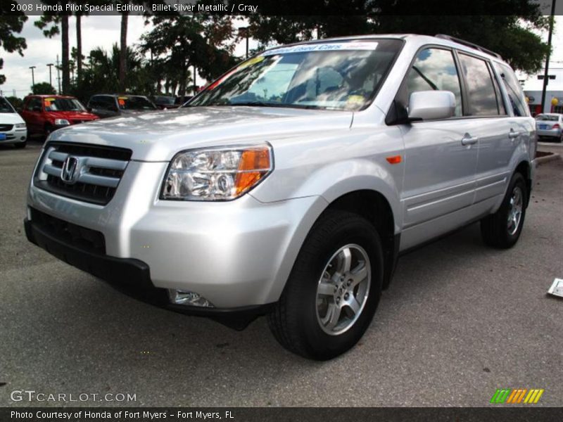 Billet Silver Metallic / Gray 2008 Honda Pilot Special Edition