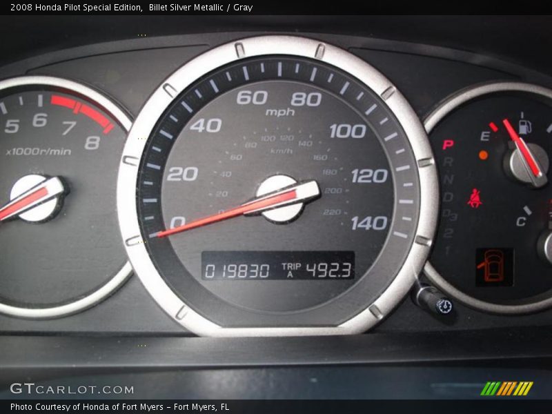 Billet Silver Metallic / Gray 2008 Honda Pilot Special Edition