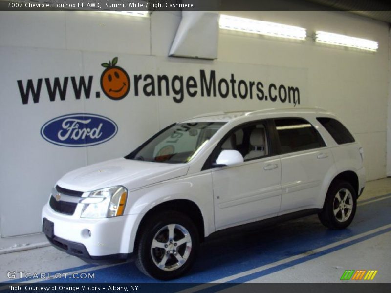 Summit White / Light Cashmere 2007 Chevrolet Equinox LT AWD