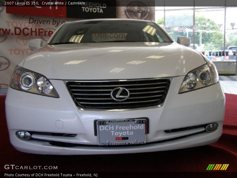 Crystal White / Cashmere 2007 Lexus ES 350
