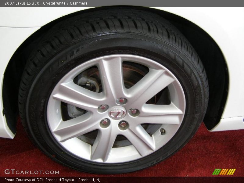 Crystal White / Cashmere 2007 Lexus ES 350