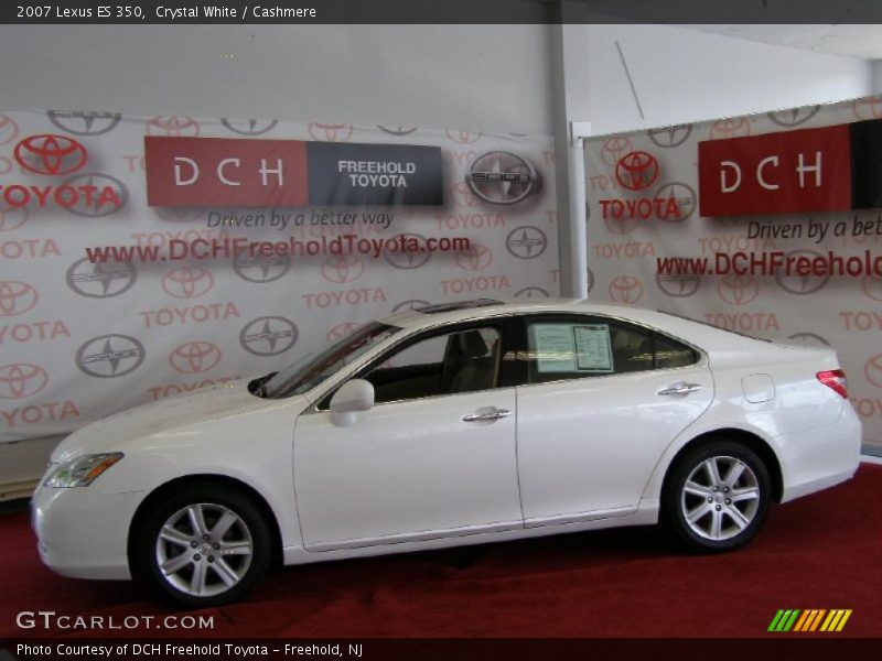 Crystal White / Cashmere 2007 Lexus ES 350
